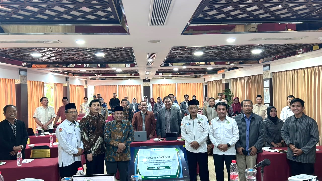 UIN Raden Mas Said Surakarta Perkuat Strategi Pengembangan BLU melalui Penyusunan RSB 